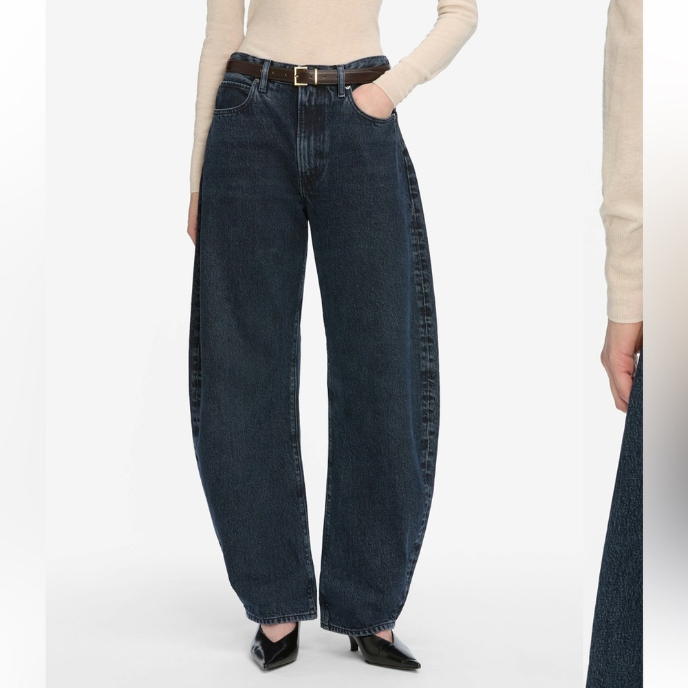 Frame Bubble Jeans in Dorado